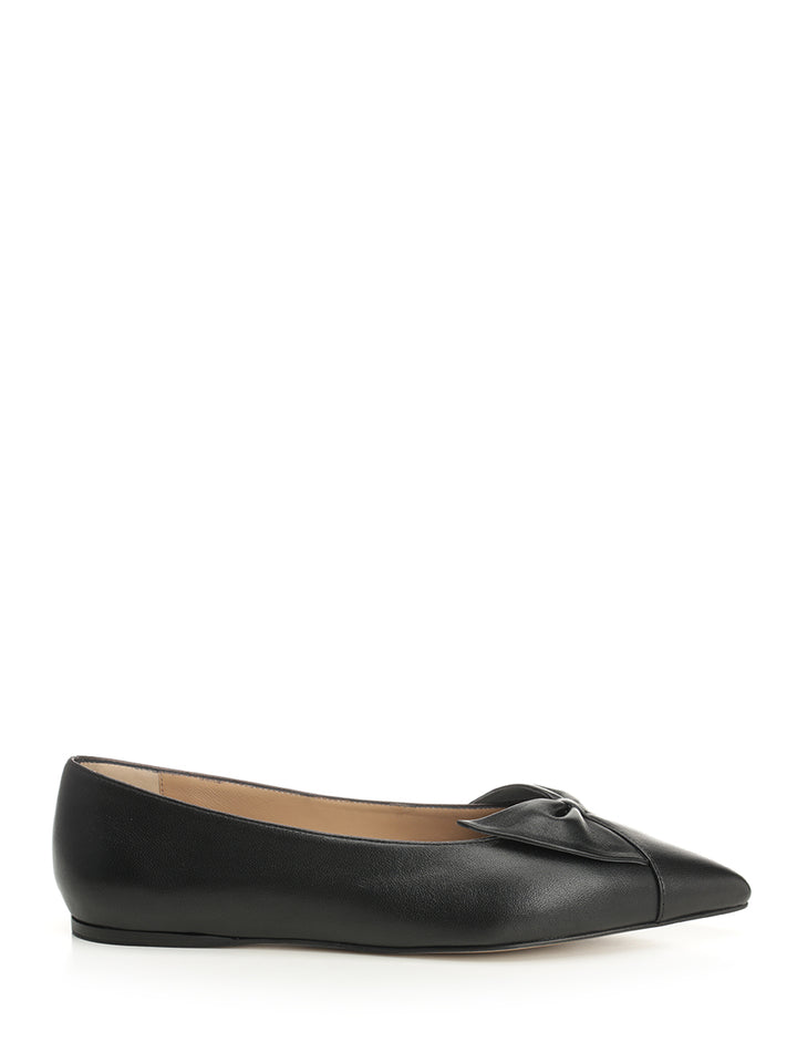 Ferragamo Ballerina With Bow Scarpe basse - Nero | 758600dbeba76010f02b215e920b8489cbdf6f95