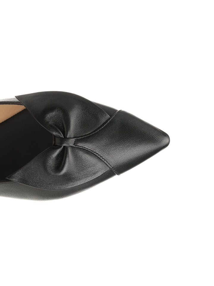 Ferragamo Ballerina With Bow Scarpe basse - Nero | 3fdb3ac97baa1311b231205b11a74779522d2b56