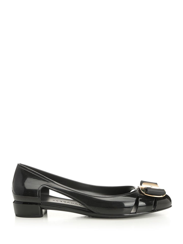 Ferragamo Pvc Ballerina Scarpe basse - Nero | fdab55e3cc8de9576de38ff484336280f40ee489