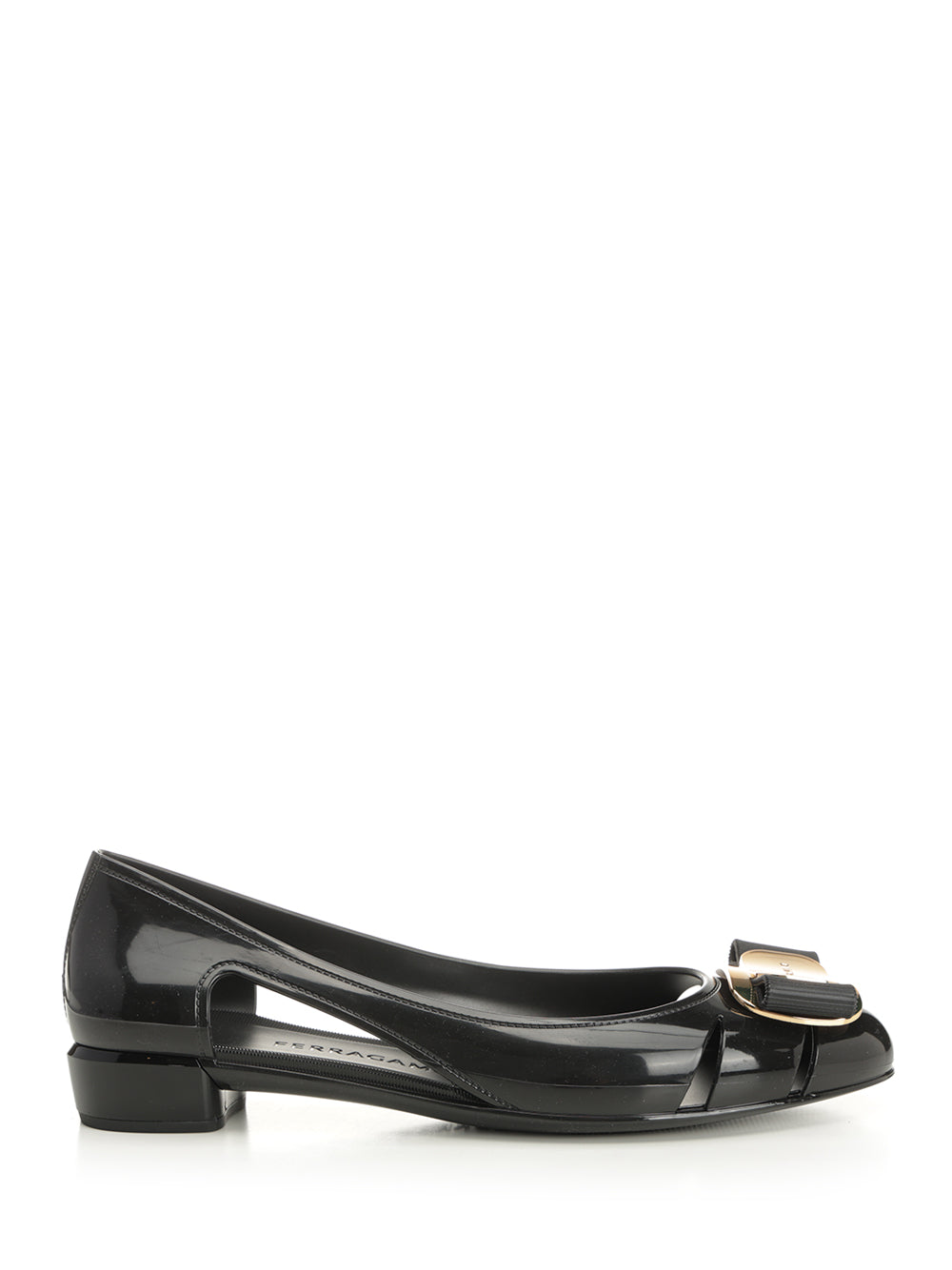 Ferragamo Pvc Ballerina Scarpe basse - Nero | 3922ee5292c29be6ba129e89a40c1cded48fba2c