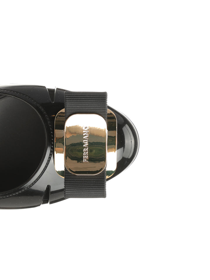 Ferragamo Pvc Ballerina Scarpe basse - Nero | 120e6eab17b1236d6184545fd9944d3a985a763d