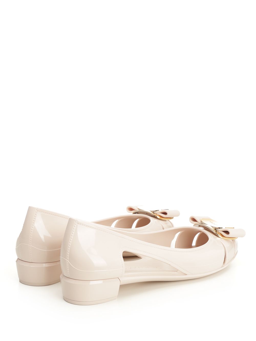 Ferragamo Pvc Ballerina Scarpe basse - Rose | 09cc6f9be9765472750f036b9dd876ff8860adf8