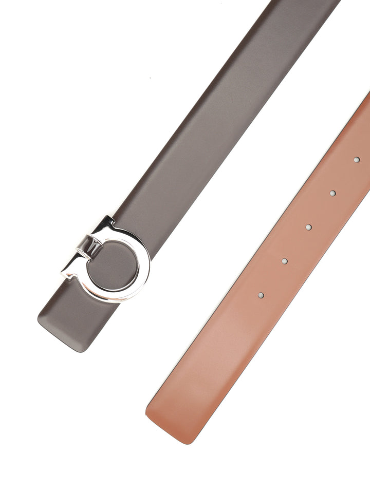 Ferragamo Gancini Cinture - Marrone | 86e313e9d739dd22a4d453727918dd2e4c04f815