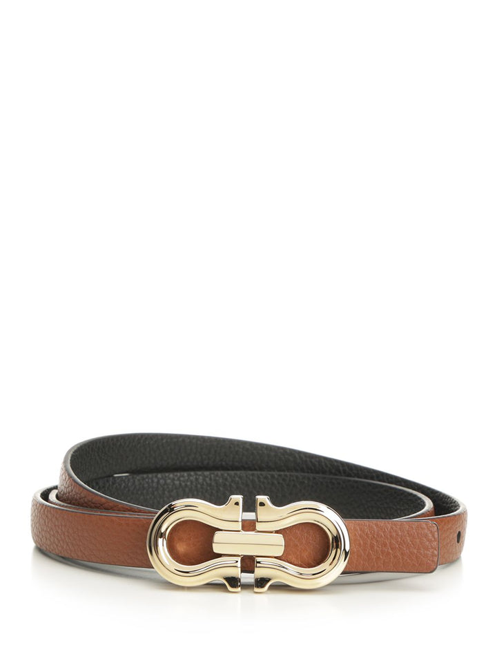 Ferragamo Gancini Cinture - Marrone | 04a4879fb22c3e145135527b51a3b01bf5e611b2