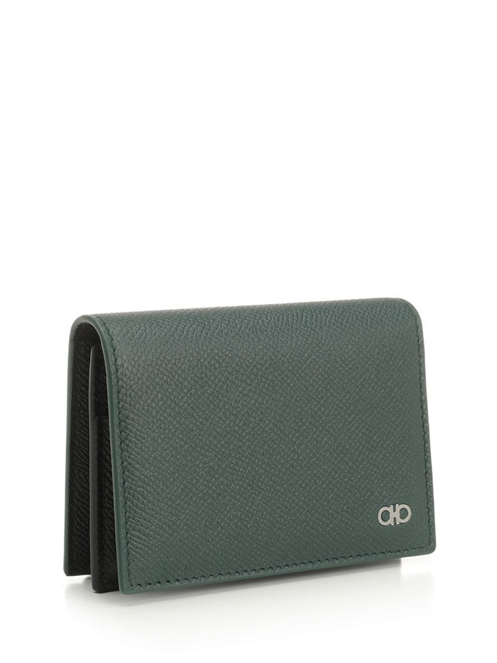 Ferragamo Gancini Wallets - Verde | 8c16f37c7cb1cad14b4ef7386f5eb45274810e41
