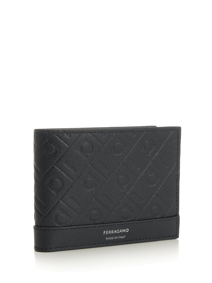 Ferragamo Ferragamo Monogram Wallet Wallets - Blu | ee3795368658b90bba14cb5dfb2f7f2f6beaae5f