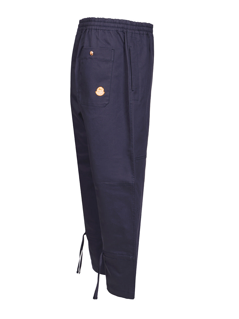 Moncler Genius Cotton Gabardine Trousers - Blu | 1f34aabf82dc00115f3eb824fd40ee496f36249e