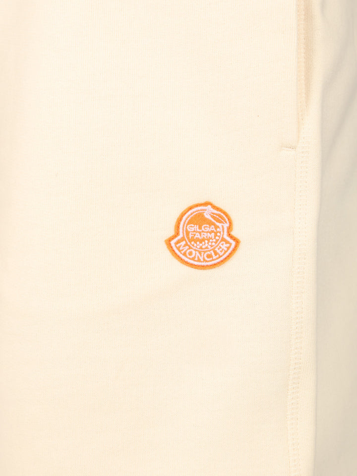 Moncler Genius Cotton Shorts Trousers - Bianco | 096b8fa6b385c61cee5c00b5d59232aba6e90017