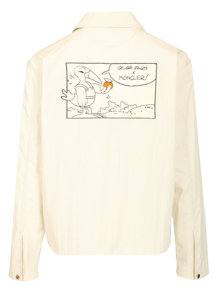 Moncler Genius Satsuma Giacche - Bianco | d57d81b79911e99ff6d0fd42cf0f729071afc676