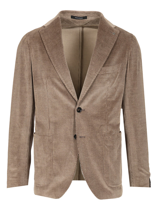 Unlined Velvet Jacket Giacche Marrone