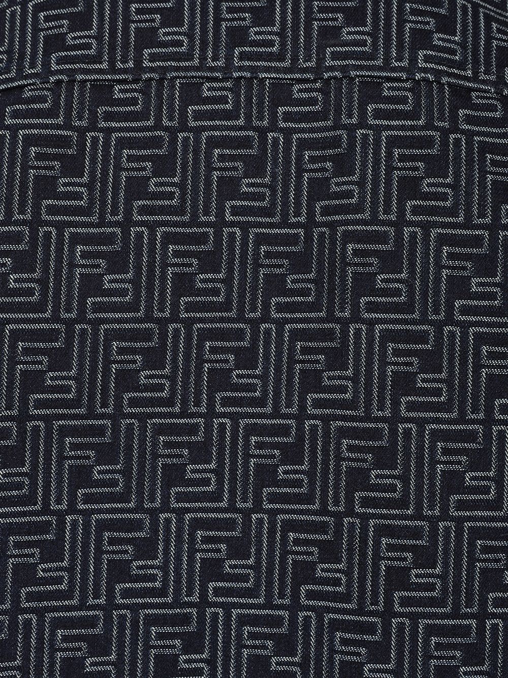 Fendi Selleria White Jeans Jacket Giacche - Blu | c3f640ba41a3e59421e7325cb6ac21f76a7106dc