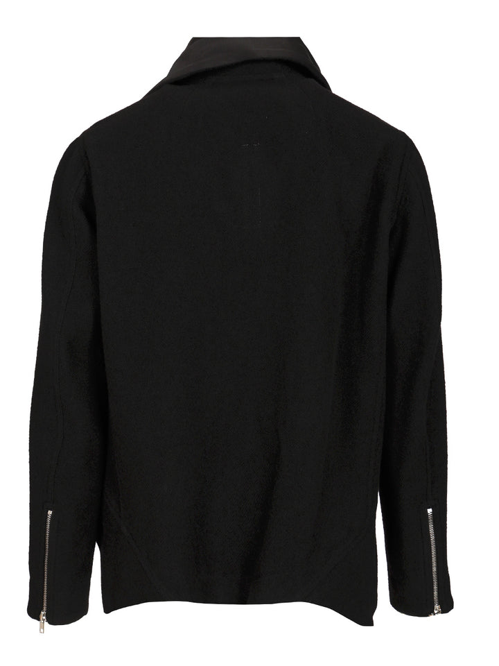 Rick Owens Exploder Coats - Nero | 1a76b5cc3ca84b2c4eab55f0643946455814bb2b