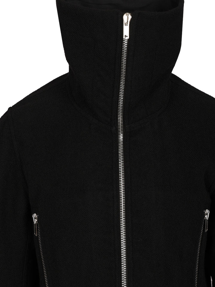 Rick Owens Exploder Coats - Nero | 82d0bbfc59ba92cee0ac133f75a8924d36d2dd29