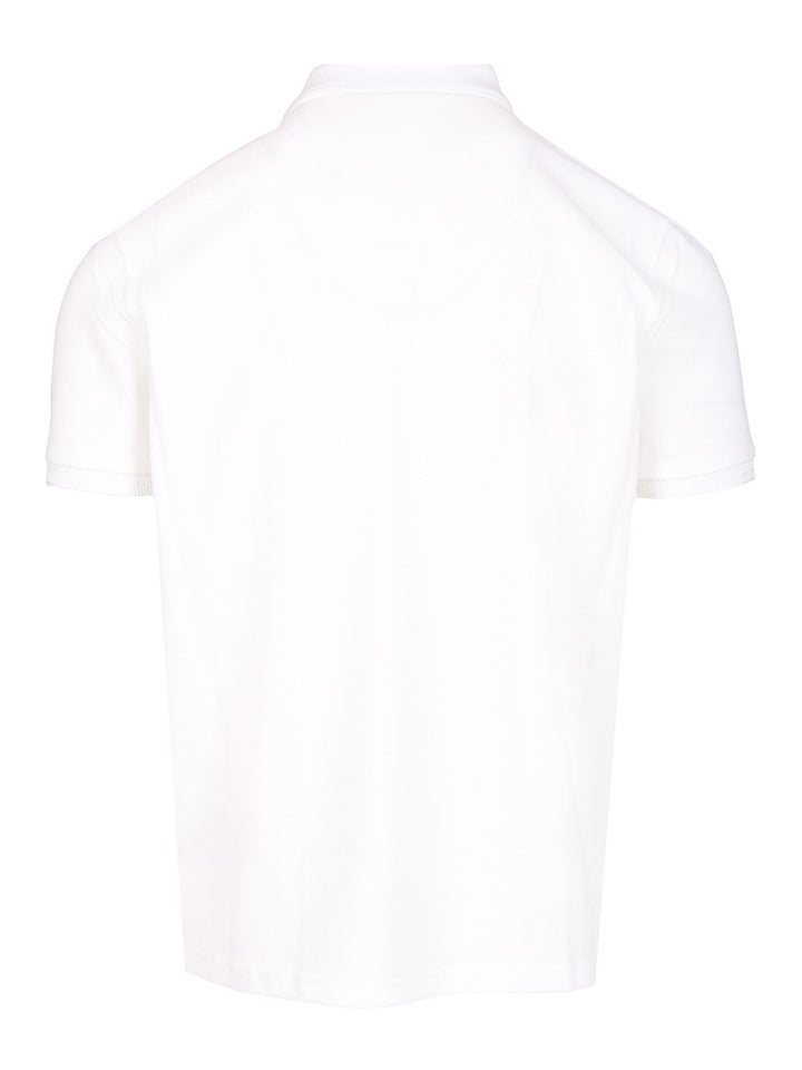 Moncler Piquet Polo Polo shirt - Bianco | 35f1d1080a7a8bd0583dd375398564ff073c4c4a