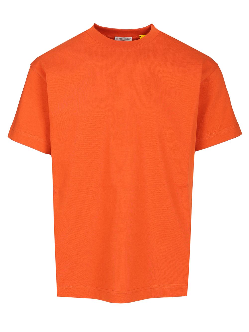 Moncler Genius Cotton T-Shirt - Arancione | a3c2db20e5a5093f11db6870747702a1abfbeaa0
