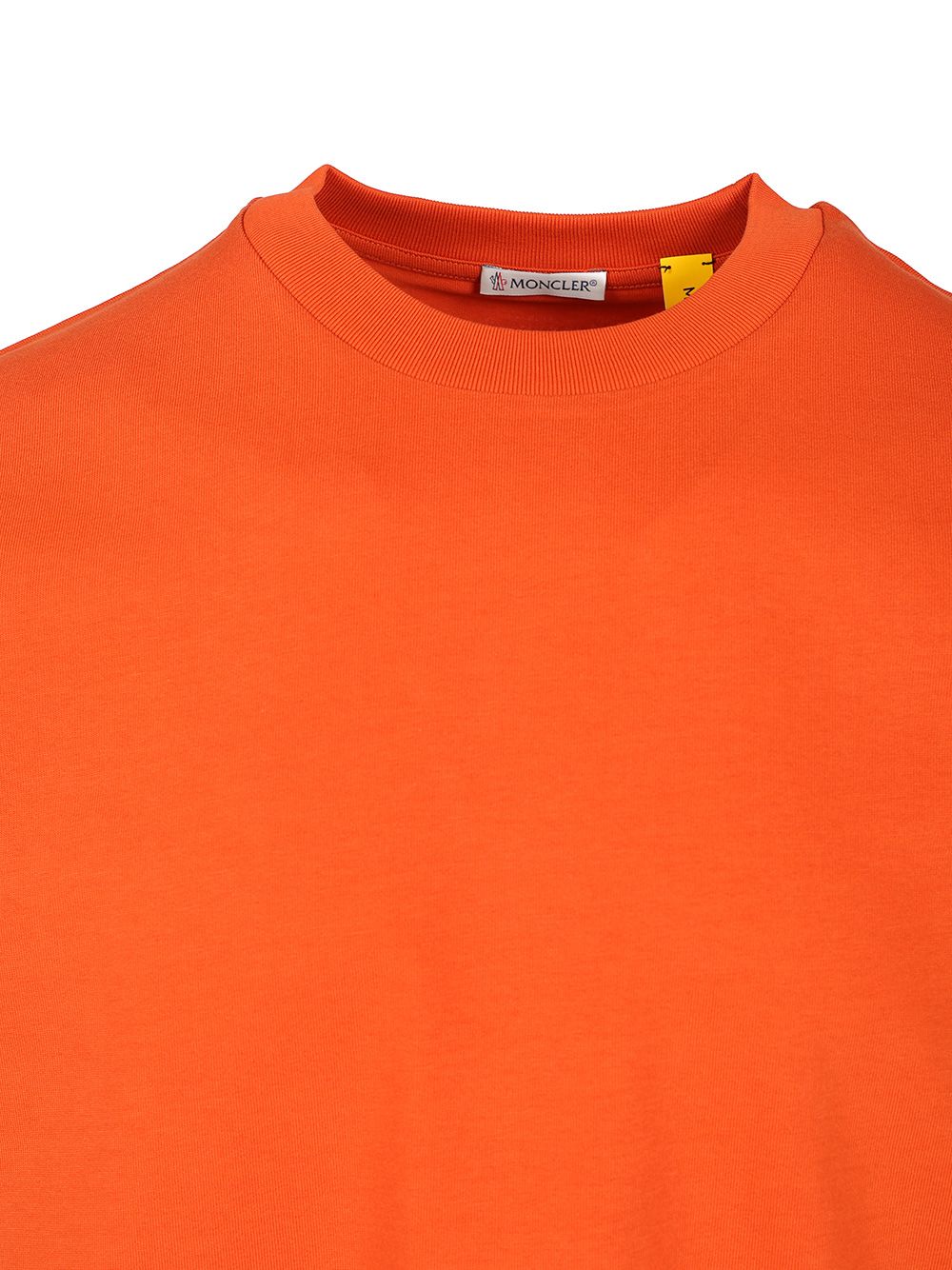 Moncler Genius Cotton T-Shirt - Arancione | 95a3d8ad26676bcd3dc7773a789bb74e07893628