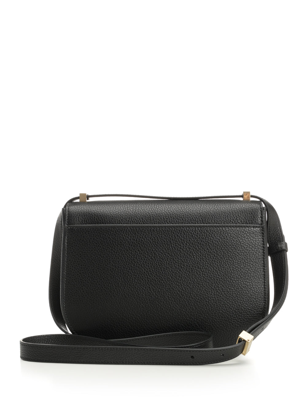Ferragamo Double Gancini Shoulder Bags - Nero | 679f5d6f4ebd187b1a2039341af314c0a06d759e