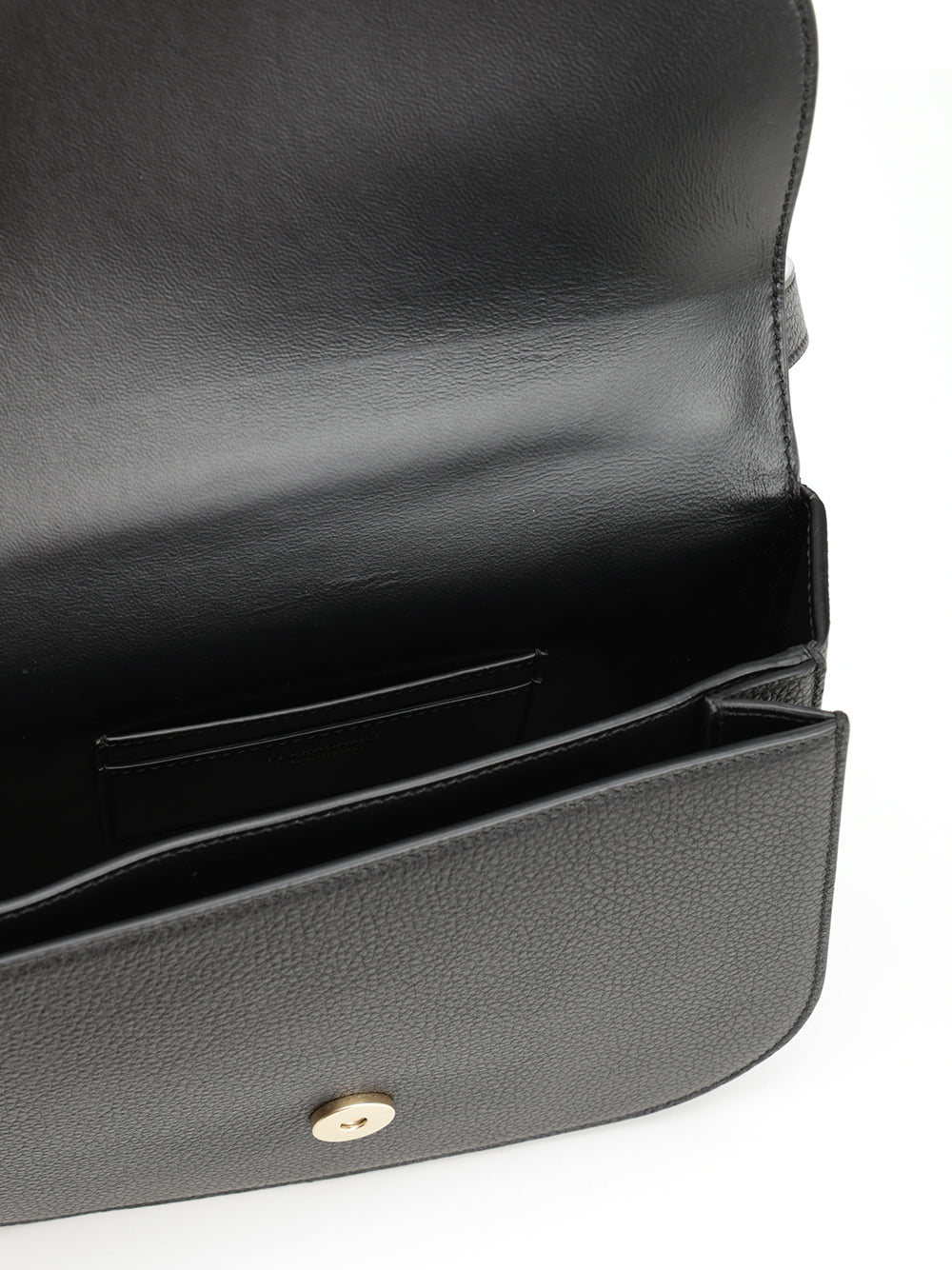 Ferragamo Double Gancini Shoulder Bags - Nero | 32b92fa402e7e87afc02a5dcc1f4626c18474c7b