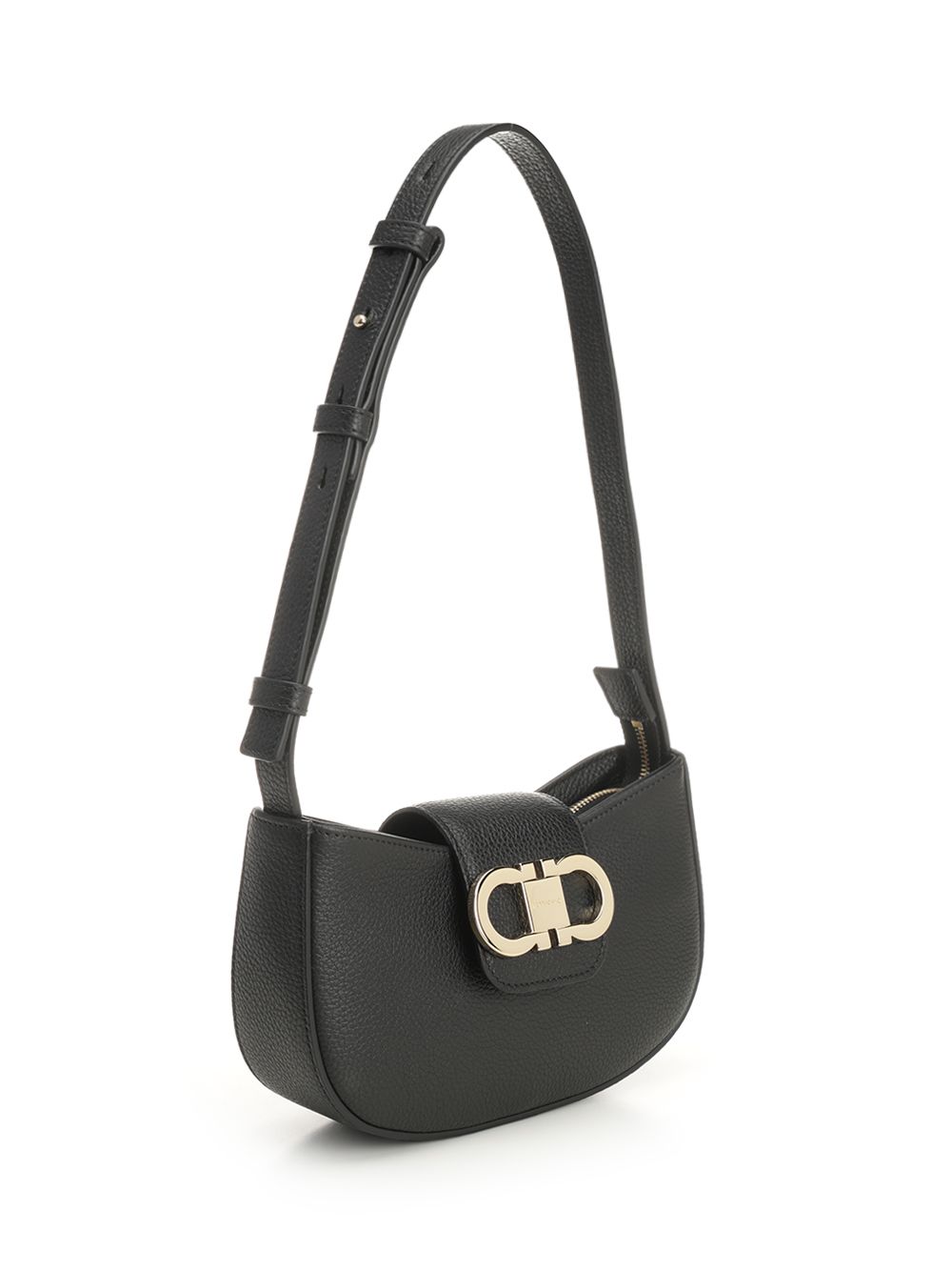 Ferragamo Double Gancini Small leather goods - Nero | a74766fa36a9f6c43cd5d937dc8487e0e217eda4