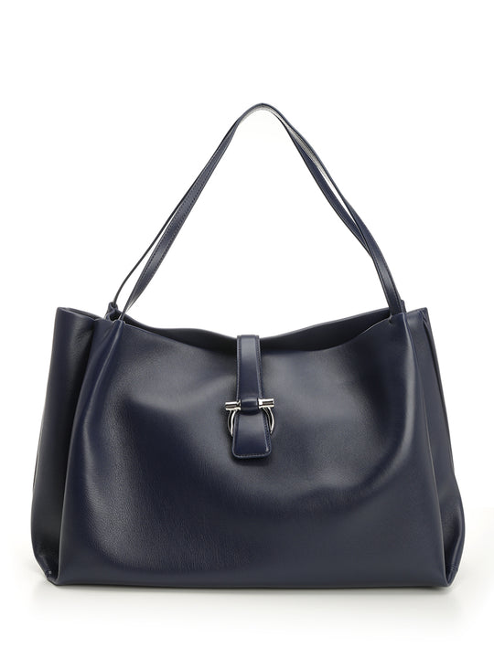 Tote Bag Shoulder Bags Blu