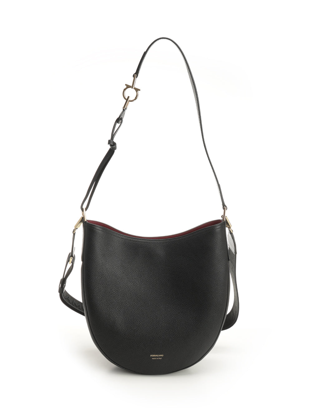 Ferragamo North-South Shoulder Bags - Nero | 700cb924922187eb972d8040a219e8345a793b85