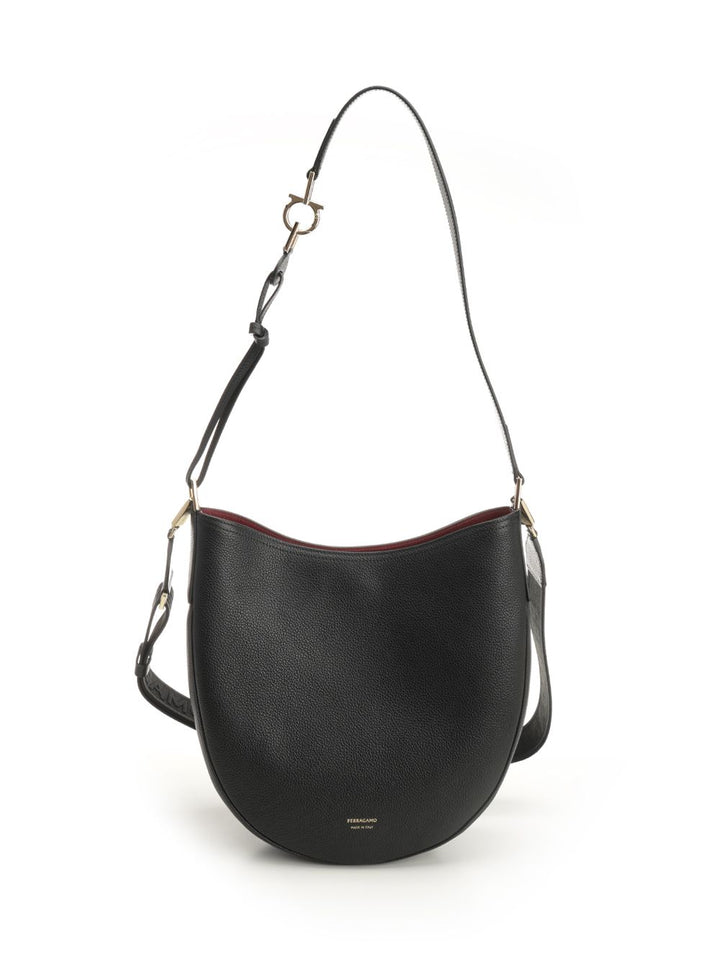 Ferragamo North-South Shoulder Bags - Nero | ef60f3c22674887737a7137cdfa8f2e4c664491e