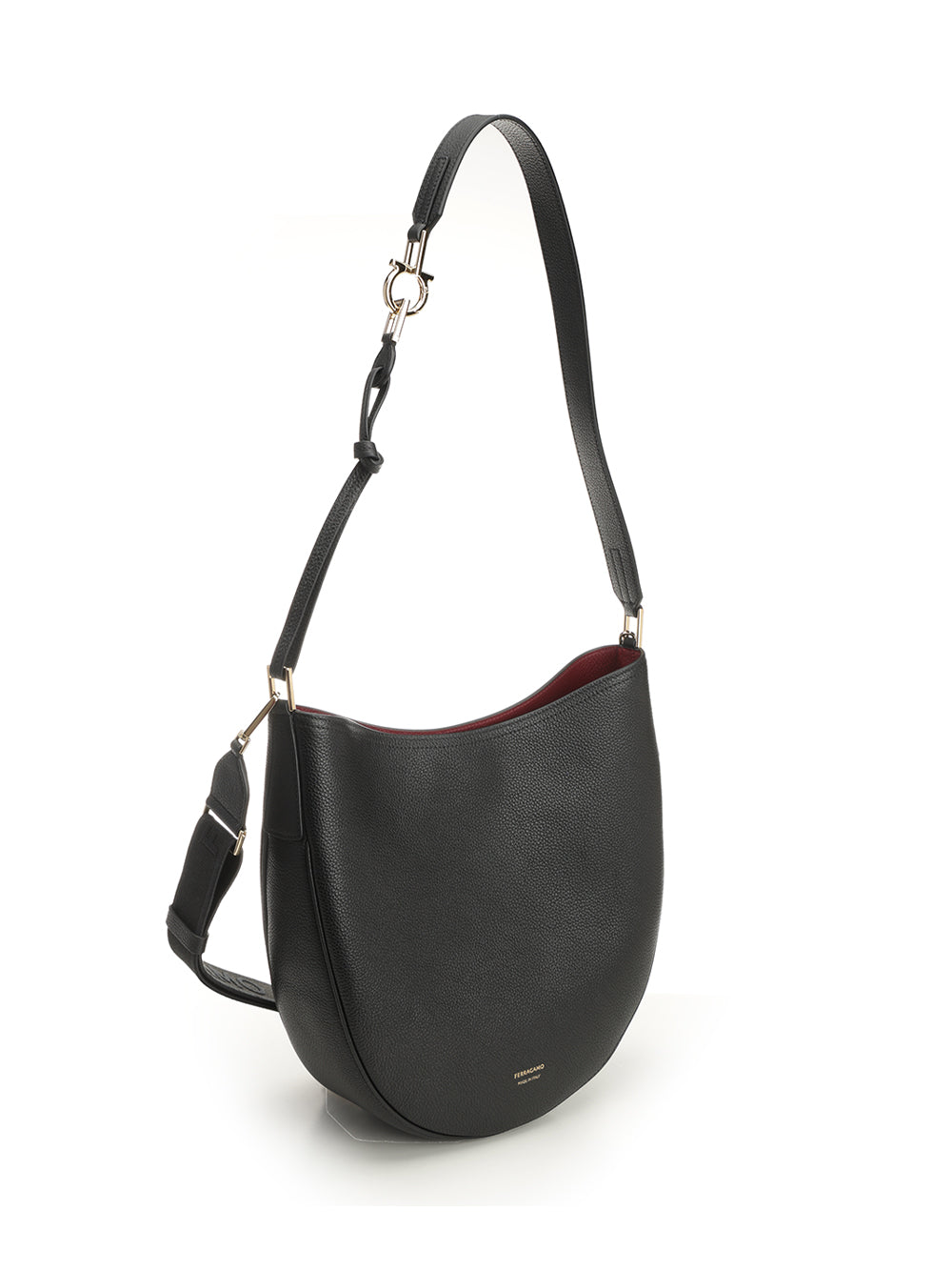 Ferragamo North-South Shoulder Bags - Nero | 1a4600f3ea3eed129a2ac5b23b29655fd5006339