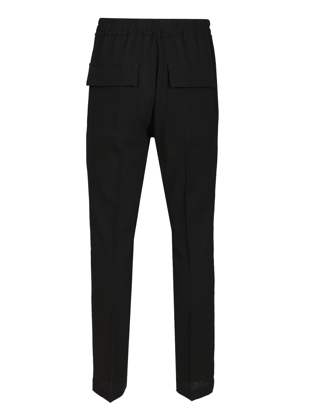 Rick Owens Wool  With Drawstring Trousers - Nero | 5ba904f4d1d7e1c2db5cafa4ea37e021fa7ca491