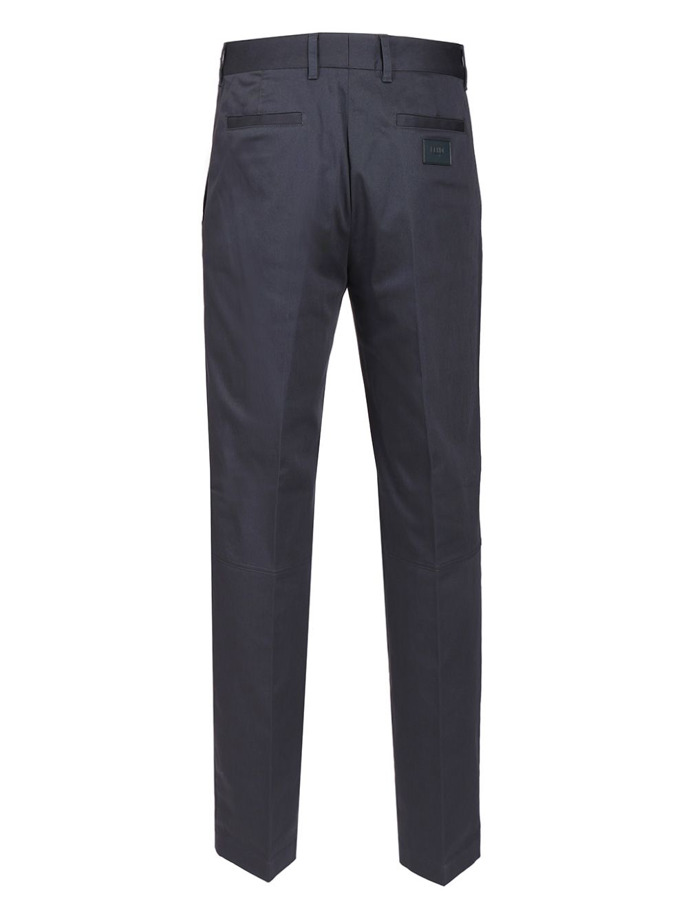 Fendi Gabardine Cigarette Trousers - Blu | ca7cd484b6866649a3a4e0e5a8e83c6b2dbc8fc4