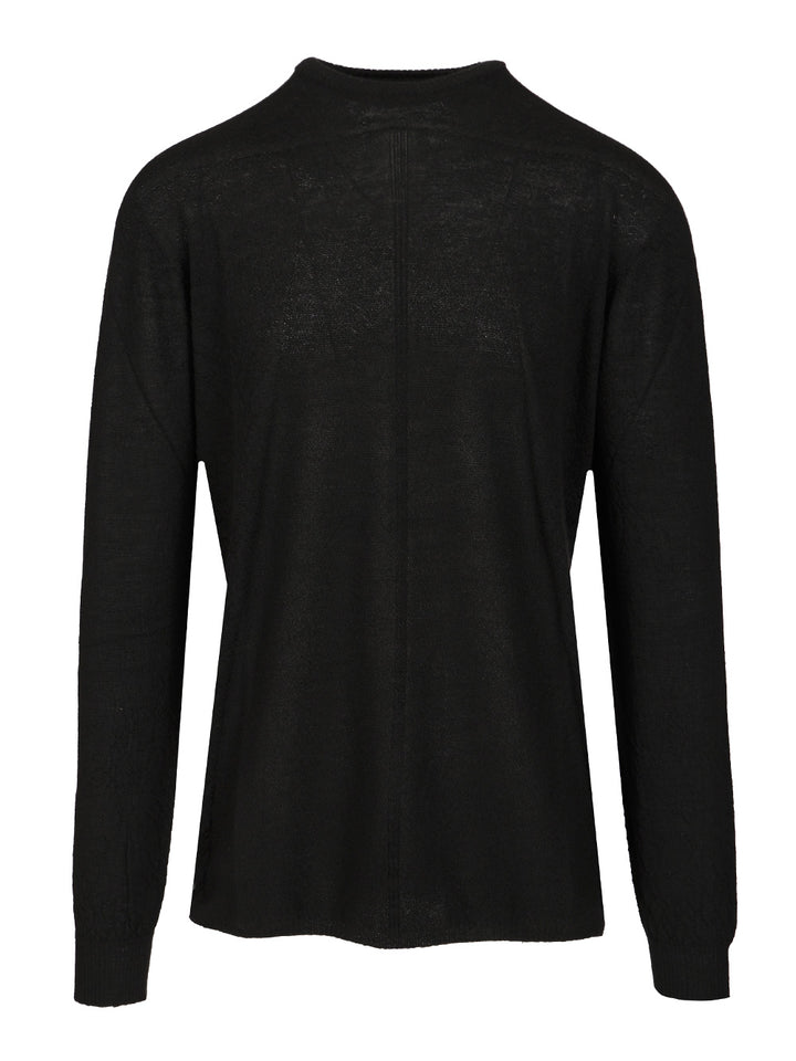 Rick Owens Level Knitwear - Nero | a29bb5afa96dc5ca80c9bcd39bb9052829c0d519