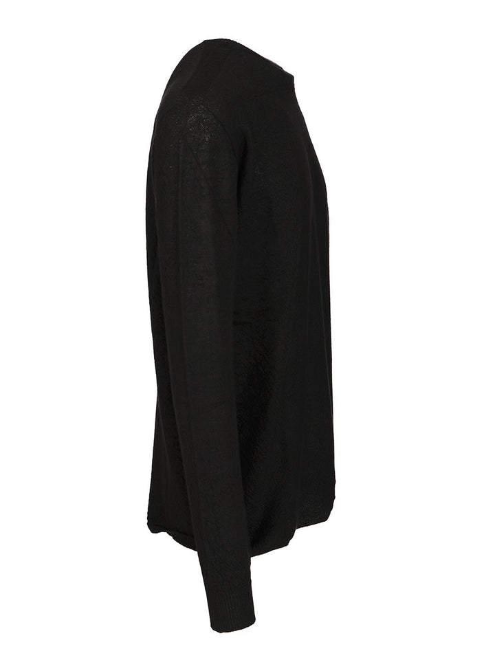 Rick Owens Level Knitwear - Nero | 4341fc6a9604dc147e78f16d0c90f51488e8d823