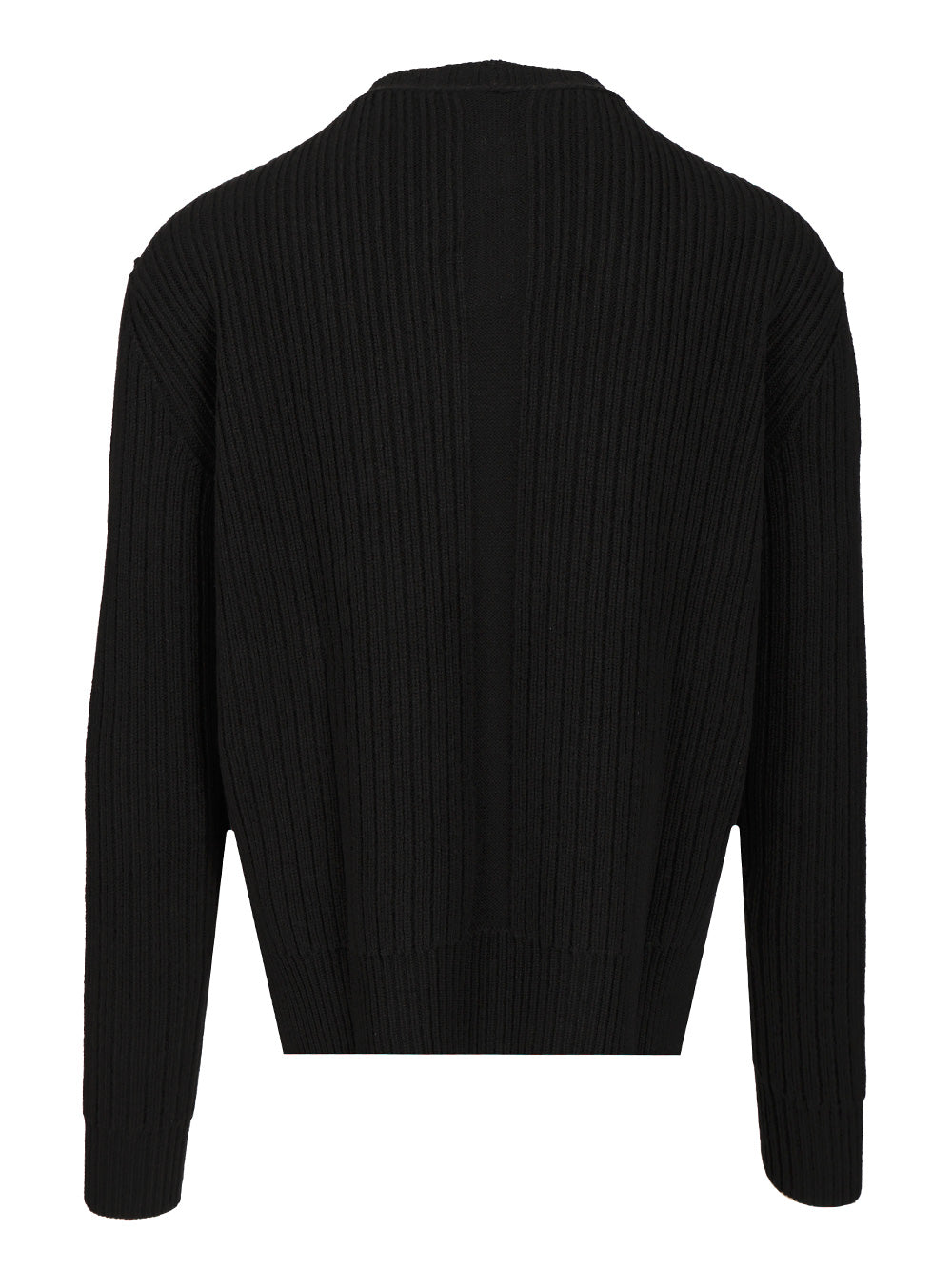 Rick Owens Fisherman's Sweater Knitwear - Nero | 4dd6bf602bacc788837a3855eaaca2dbd214645a