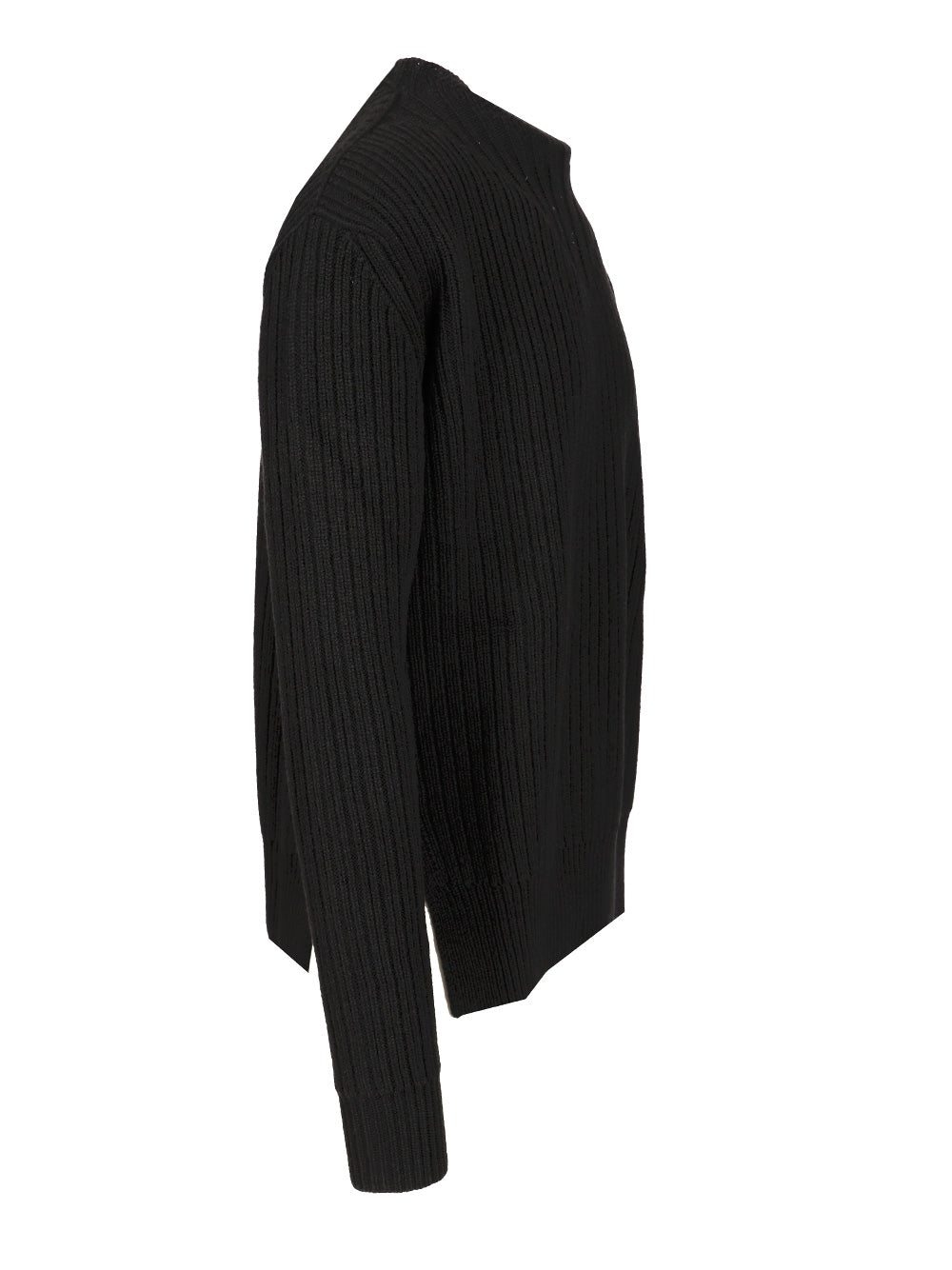 Rick Owens Fisherman's Sweater Knitwear - Nero | 6595edcc9d8aac77c4c3991abd93f42047bc2874