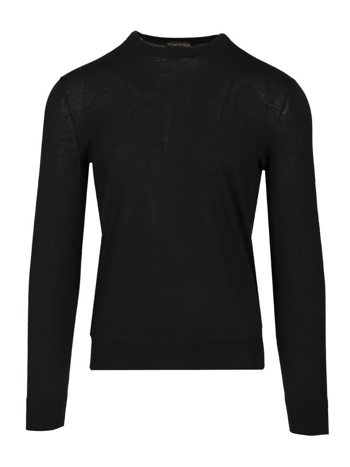 Tom Ford Wool Sweater Knitwear - Nero | 8a0730c75f3b198f628a164c2b3390699142fd3f