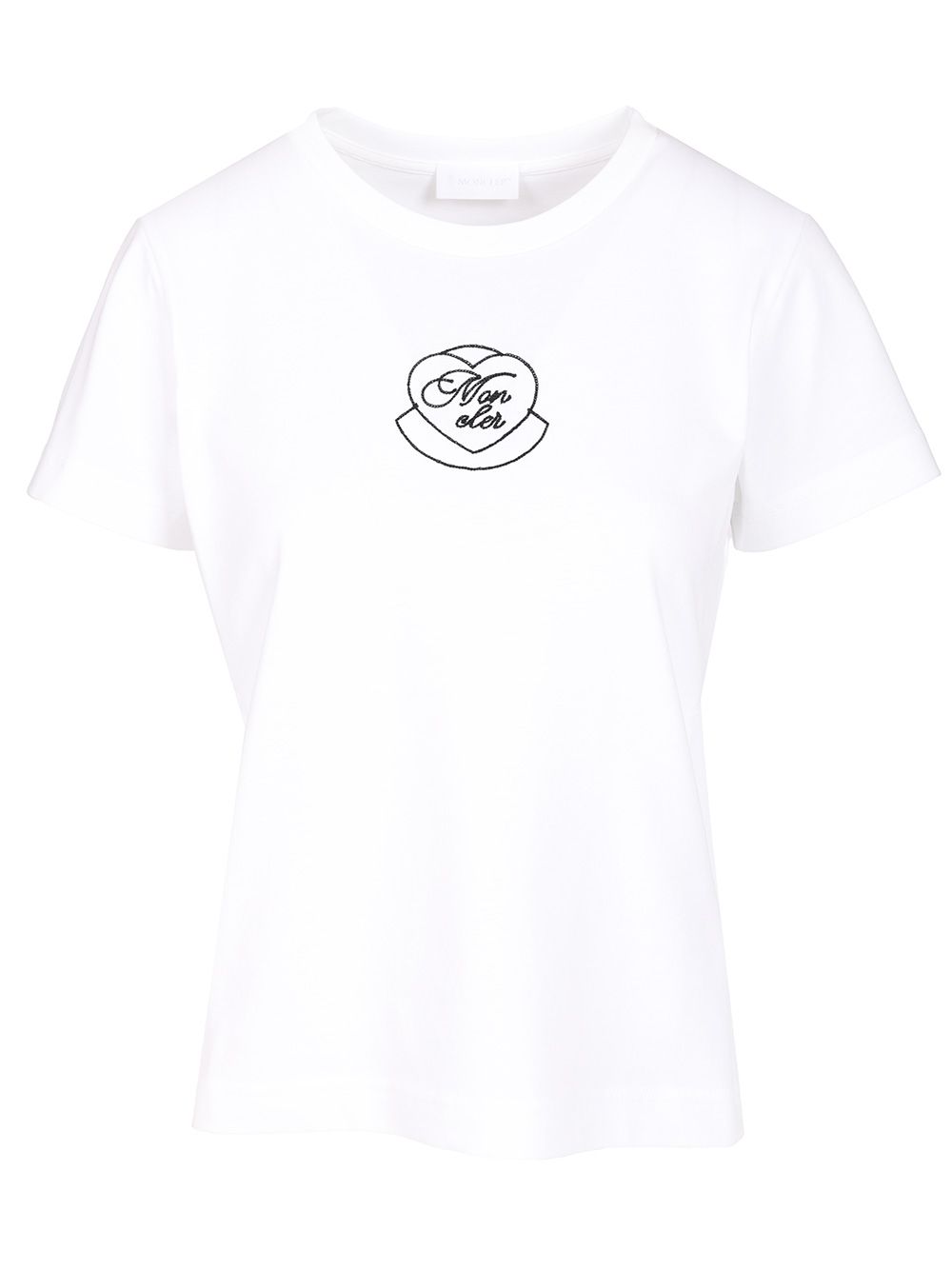 Moncler Cotton T-Shirt - Bianco | 78bab595b326fc74d63aeda7abecea3a312f6804