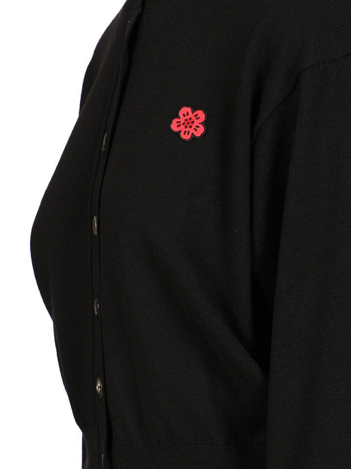 Kenzo Boke Flower Knitwear - Nero | 53158b3c7f9f2e1f762ccc2a2f9408274bf4ba43