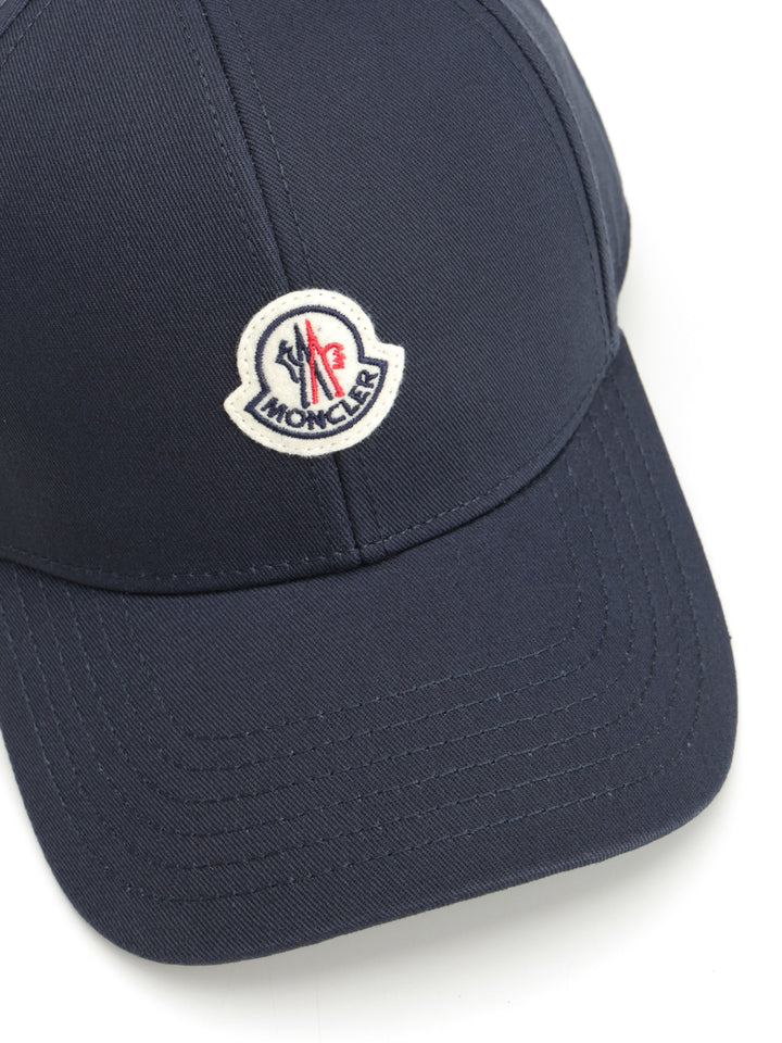 Moncler Baseball Cap Cappelli - Blu | 22f1d06562153302225fb153e2b37396104e6b86