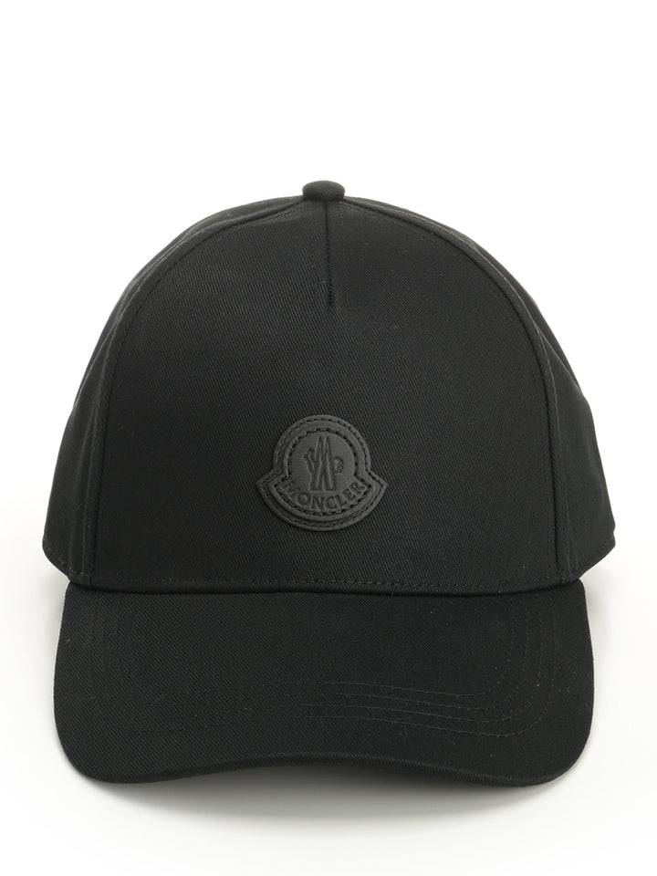 Moncler Baseball Cap Cappelli - Nero | d8a340acb37d0552324a9b1b141420dcb077109a