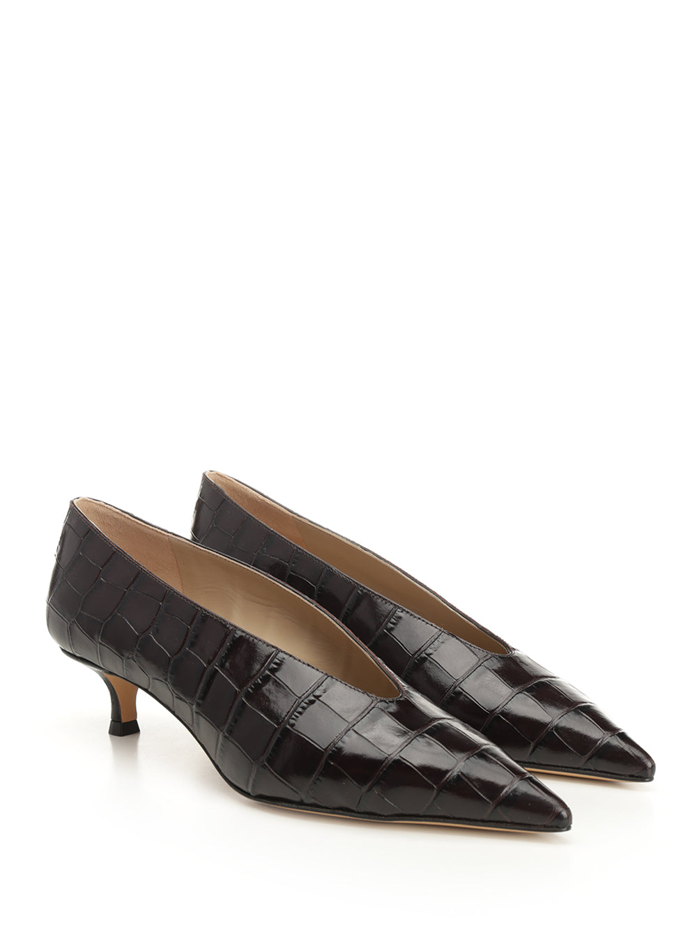 Le Monde Beryl Babouche Kitten Decollete - Marrone | a73e5e095dfe525aa552dfe596ceab24ab47a685