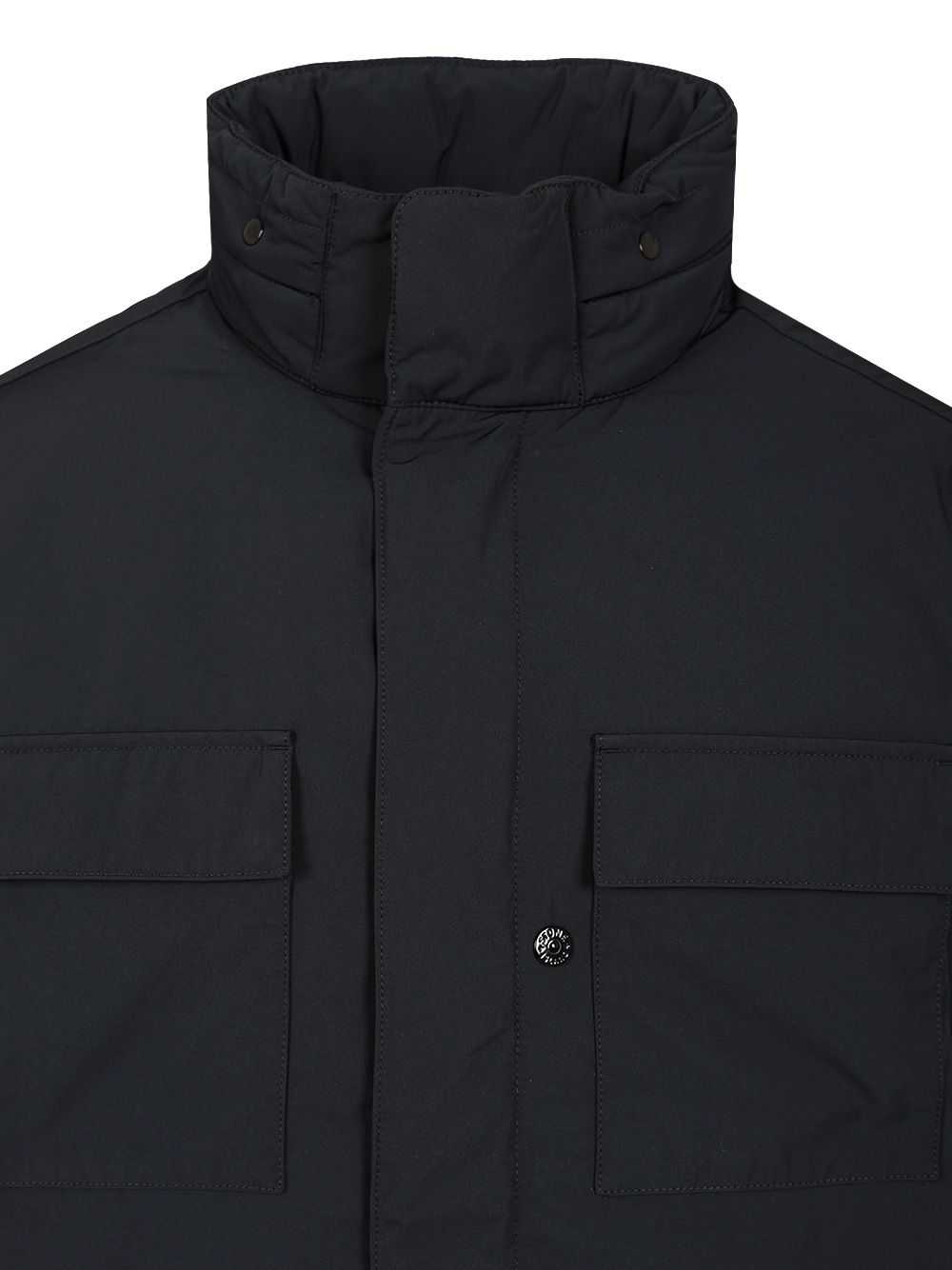 Stone Island Padded Field Jacket In Micro Twil Giacche - Blu | f03c1a650b5d2c55c65590ae4052fdd5cf29378a
