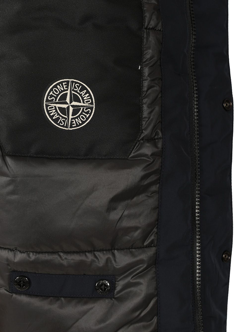 Stone Island Padded Field Jacket In Micro Twil Giacche - Blu | 066f6c9bc47d6a056510176fd55be39fc603915e