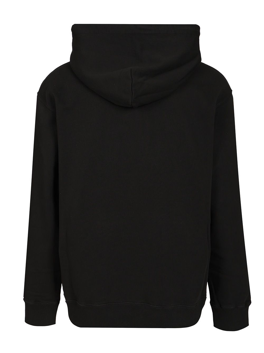 Mm6 Maison Margiela Cotton Hoodie Sweatshirts - Nero | 28c1b9143448c8b4685ab9721679e4d5b72430a0