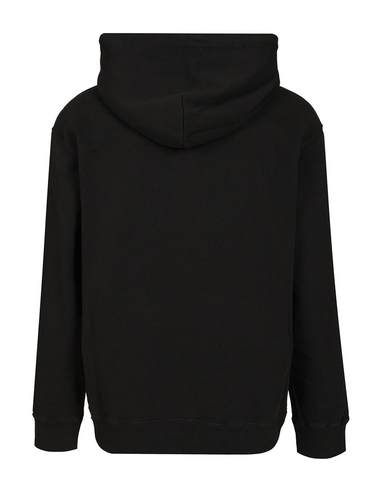 Mm6 Maison Margiela Cotton Hoodie Sweatshirts - Nero | 28c1b9143448c8b4685ab9721679e4d5b72430a0