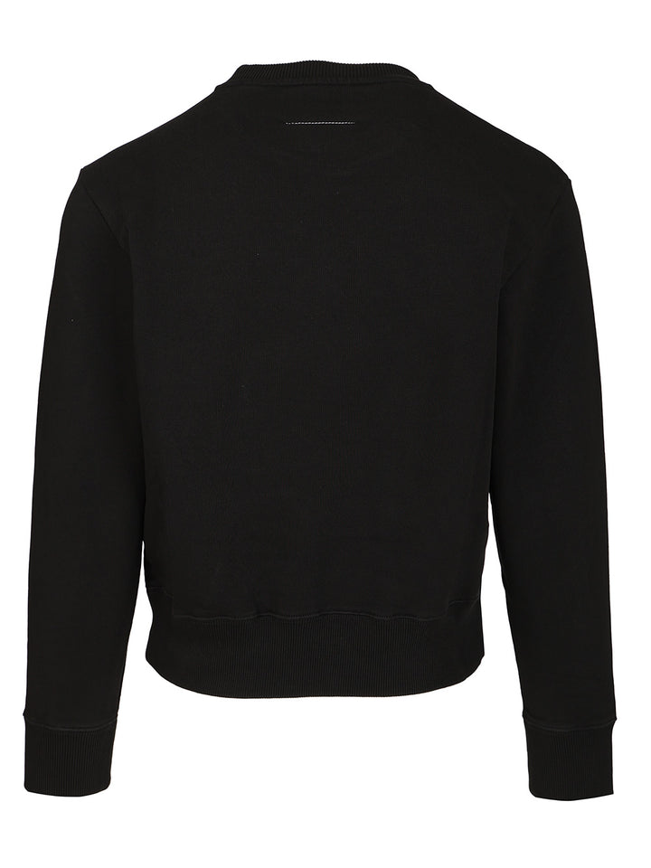 Mm6 Maison Margiela Numeric Sweatshirt Sweatshirts - Nero | 361e87ba474559659494939ba12a27c894e03bd1