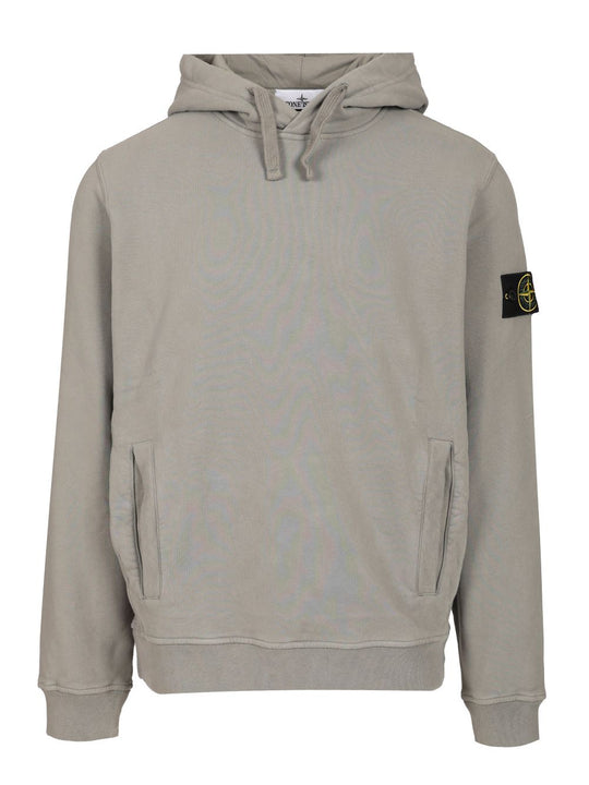Organic Cotton Hoodie Sweatshirts Grey