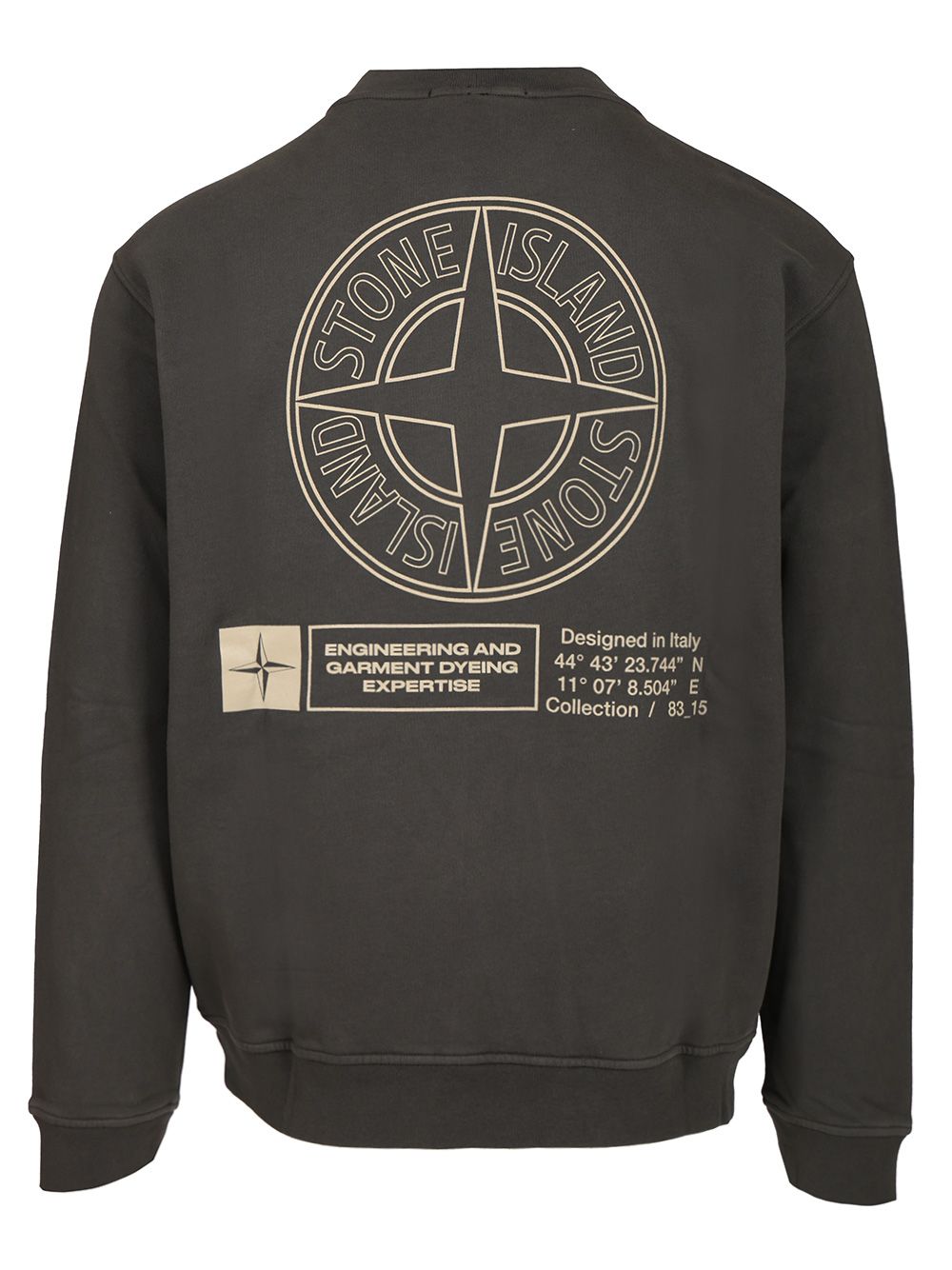 Stone Island Oversized Crewneck Sweatshirt Sweatshirts - Grey | 8aa878c86c075c34d12b0a97b9371c2d5b09f269