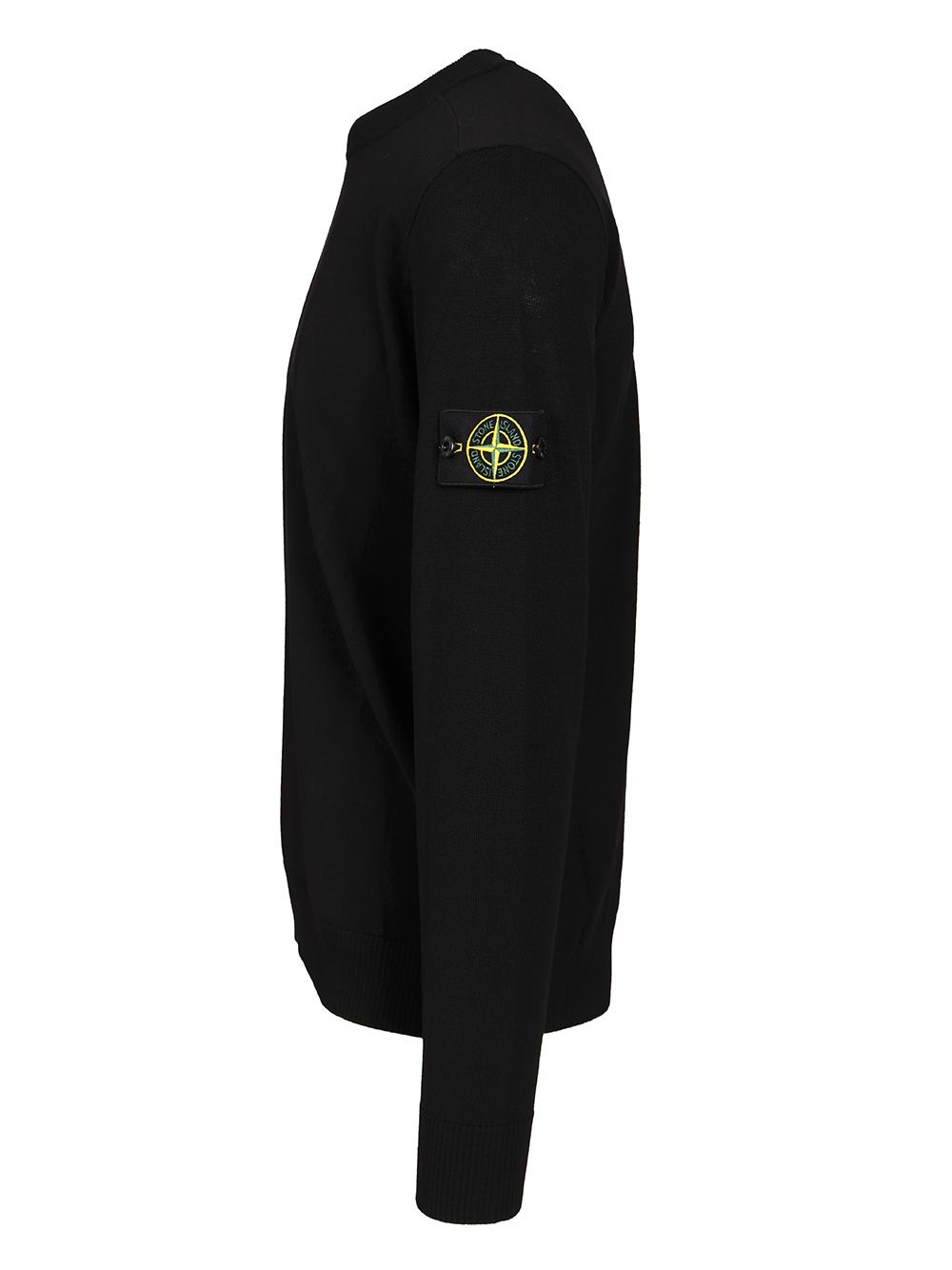 Stone Island Crew Neck Sweater Knitwear - Nero | 4f60b95cedb897d5e8e683fe5975378cd64ea772