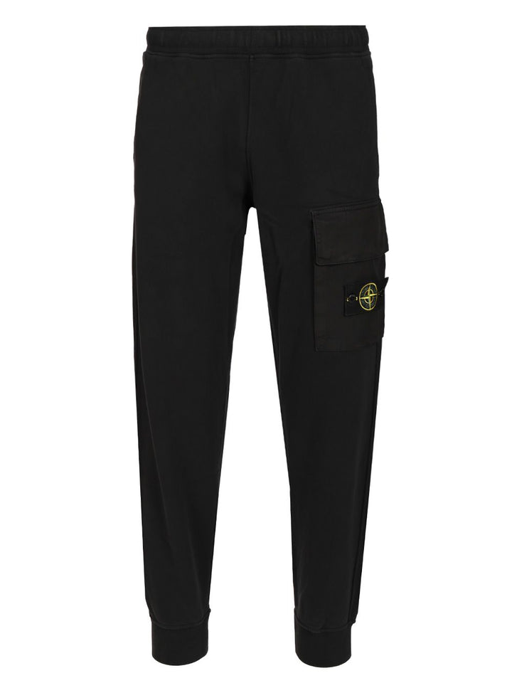 Stone Island Organic Cotton Sweatshirt Joggers Sweatshirts - Nero | 9950e84b84092c1f36dd36de8a516d83536de21a