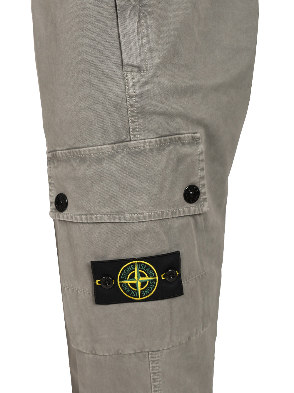 Stone Island Cotton Cargo Pants Trousers - Grey | 2f3589a29620500af8e9a5b056d1ec49660db274