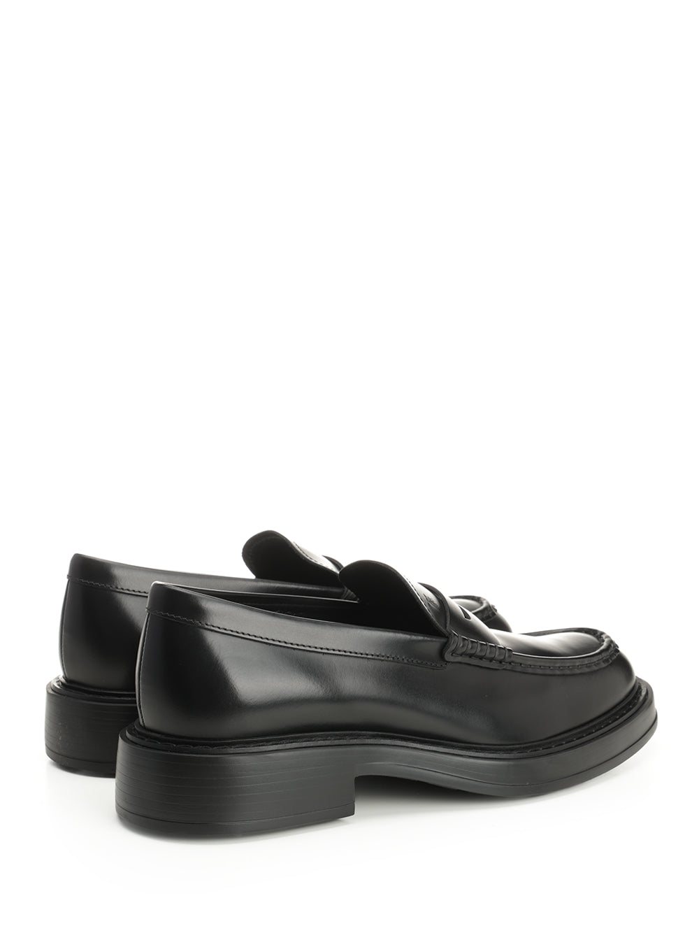 Tod'S Leather Loafer Mocassini - Nero | abf16414c8ed4358e94db40fe208f181fea36a7a